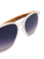 Óculos de Sol Tulum 2.0 Branco Degradê - Fortuna Sunglasses | Óculos de Sol Femininos de Qualidade 