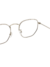 Armação para Grau Hexagonal Prata - Fortuna Sunglasses | Óculos de Sol Femininos de Qualidade 