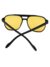 Óculos de Sol Atenas Preto e Amarelo - Fortuna Sunglasses | Óculos de Sol Femininos de Qualidade 