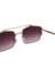 Óculos de Sol Vancouver Dourado Vinho Degradê - Fortuna Sunglasses | Óculos de Sol Femininos de Qualidade 