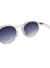 Óculos de Sol Taj Transparente Degradê - Fortuna Sunglasses | Óculos de Sol Femininos de Qualidade 