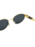 Óculos de Sol Dubai Dourado e Preto - loja online