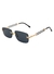 Óculos de Sol Vegas Dourado e Preto - comprar online