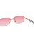 Óculos de Sol Vegas Rosa Degradê - Fortuna Sunglasses | Óculos de Sol Femininos de Qualidade 
