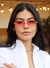 Óculos de Sol Vegas Rosa Degradê - Fortuna Sunglasses | Óculos de Sol Femininos de Qualidade 