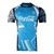 Camisa Napoli Pré-jogo 24/25 - Torcedor EA7 Masculina - Azul e Com Patrocínio