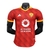 Camisa Roma IV 23/24 - Jogador Adidas Masculina - Vermelha com detalhes em amarelo