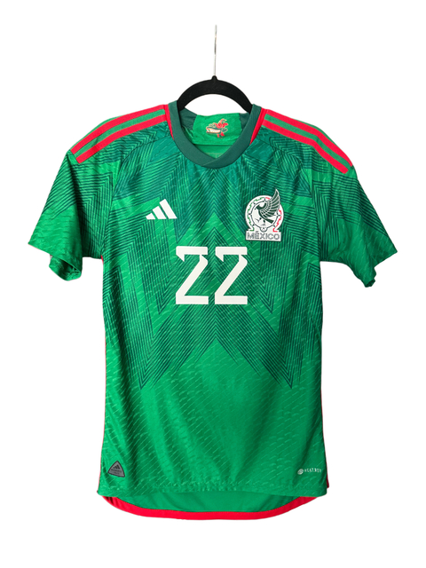 Jersey Selección Mexicana Qatar 2022 Versión Jugador Hirving Lozano