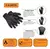 LUVA 1012 RUBBER BLACK TAM 9 S521 SUPER SAFETY - CA 34370 - loja online