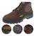 BOTA DE COURO NOBUCK HIDROFUGADO ELETRICISTA CAFÉ MARLUVAS - CA 13808