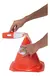 CONE FLEXIVEL 75CM LARANJA TIPO II - KTELI - ROGI EPI