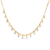 Colar Chocker Pontos de Luz Com Banho Ouro 24K