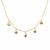 Colar Chocker de Concha Com Banho Ouro 24K