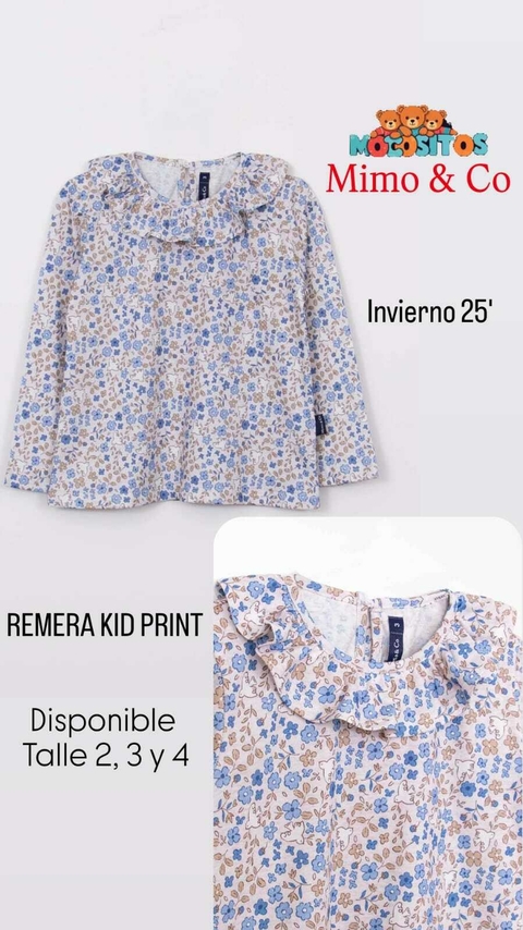REMERA KID PRINT