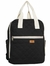 BOLSO MOCHILA LISO CON NECESER Y CAMBIADOR