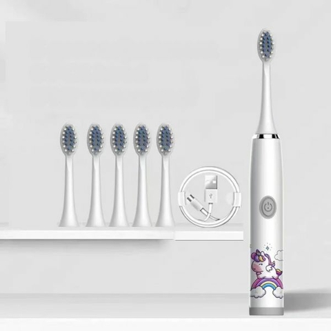 Escova de dentes elétrica Infantil