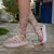 Sandálias femininas GuGi Gladiator Style com cadarço na perna 904-GG - Lojas  Cia