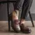 Imagem do Mocassim Feminino Sapato Oxford Tratorado