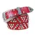 Totrust cinto de fivela larga para mulheres, vintage, strass, caveira, - comprar online