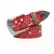Totrust cinto de fivela larga para mulheres, vintage, strass, caveira, na internet