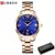 Curren relógio feminino relógios senhoras 9007 aço pulseira relógios feminin - Lojas  Cia