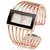 Relógio feminino de luxo moda rosa ouro - comprar online