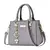 Bolsas para mulheres bolsas de ombro casual couro mensageiro bolsa grande capaci - Lojas  Cia