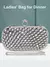 Pequena bolsa quadrada de strass tendência luxo designer corrente bolsa de ombr - comprar online
