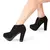 Bota Ankle Boot Meia Pata Salto Grosso Feminina C6 - loja online