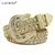 Cinto bb diamante strass cintos moda luxo cristal cravado pino fivela cinto de s - Lojas  Cia