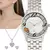 Relógio Feminino Lince Pateado Kit Colar + Par de Brincosi