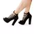 Sandália Feminina Meia Pata Salto Alto Grosso M04 - comprar online