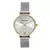 Relógio Mondaine Feminino Malha de Prata Gold 32848LPMVBE1