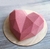 Molde Silicona Corazón Diamante - tienda online