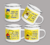 SET DE 4 TAZAS PELTRE LÍNEA LOS SIMPSON