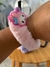 Muñequera colita de pelo peluche scrunchie Sanrio en internet