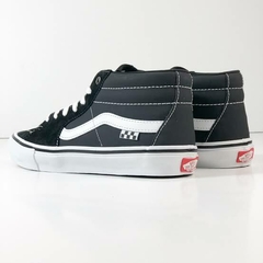Tênis Vans Skate Grosso Mid Black/White - loja online