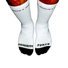 Meia CF Preceitos Black/White - comprar online