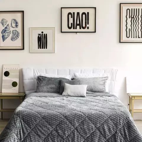 Edredon Flannel Cacharel Rabbit