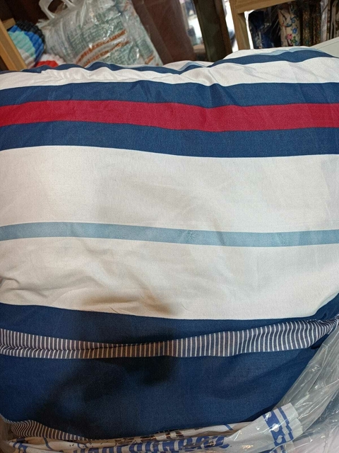 Acolchado Hogar Estampado Reversible