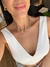 Colar choker, biju folheada - comprar online