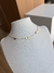 Choker de borboleta, bijuteria folheada - loja online