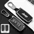 Imagem do Metal carro flip chave caso capa escudo fob para jeep renegade compass 2016 2019