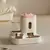 Alimentador automático tigela de comida para cães e gatos com fonte de água