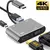 Multiport Adaptador 4 em 1 - tipo c