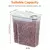 Recipientes de armazenamento de cereais 4L com tampas 1/2/4pcs tanque hermético - comprar online