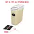 Recipientes de armazenamento de cereais 4L com tampas 1/2/4pcs tanque hermético