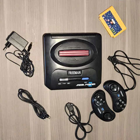 Family Game 8bit 90s Mega Power 2 Freeman + Cartucho 15 En 1 (Nuevo) - comprar online