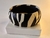 MAX BRACELETE ZEBRA PRETO E OFF-WHITE