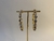 BRINCO ARGOLA DOURADA CRAVEJADA - comprar online